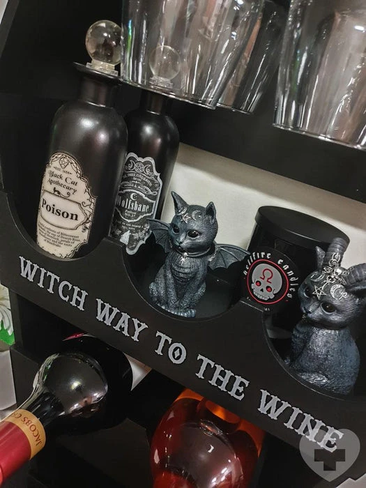 GOTHIC GIFTS Coffin | WINE SHELF 14 GOTHIC GIFTS Coffin | WINE SHELF - Image 12