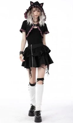 DARK IN LOVE Mesmerise | CROPPED HOODIE -Restyle Sales Shop BW105 4 6f7fdd3d 39b1 4e66 bae0 cd69893e7514 700x700