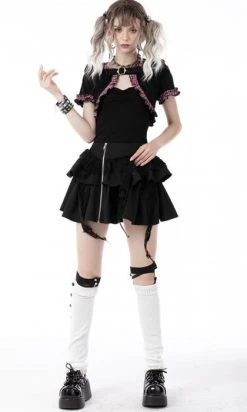 DARK IN LOVE Mesmerise | CROPPED HOODIE -Restyle Sales Shop BW105 6 e4332af9 0968 456e bb3d 1e0645ff7de0 700x700