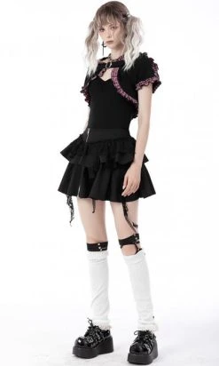 DARK IN LOVE Mesmerise | CROPPED HOODIE -Restyle Sales Shop BW105 9 6e000c09 4171 42a7 b22d 7cb128c1f640 700x700