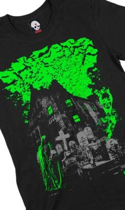 BESERK CLOTHING Graveyard Creeper [Green] | T-SHIRT
