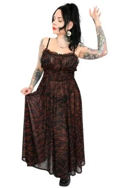 FOXBLOOD Mesh Bat | MAXI DRESS*
