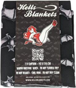 HELLS BLANKETS Midnight Flight | CURTAIN -Restyle Sales Shop HELLSBLANKETSMIDNIGHTFLIGHTCURTAIN2 700x700