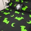 HELLS BLANKETS Creature Of The Night [Toxic] | SUPER KING QUILT SET**