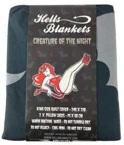HELLS BLANKETS Creature Of The Night | KING QUILT SET* -Restyle Sales Shop Hells Blankets creature of the night king 700x700