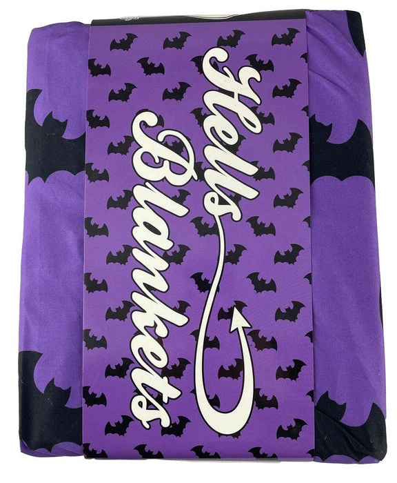 HELLS BLANKETS Twilight Bats | KING QUILT SET* 12 HELLS BLANKETS Twilight Bats | KING QUILT SET* - Image 10