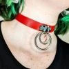 HELLBOUND Koneko [Red] | CHOKER -Restyle Sales Shop Koneko Red Choker 02 f29292f5 3091 49d1 a554 60936160e1c3 700x700