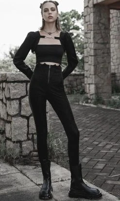 PUNK RAVE Vespera | PANTS* -Restyle Sales Shop OPK 468PCF BK 4 bf84d156 e312 44fa 8c96 62c3932e837b 700x700