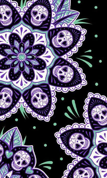 HELLS BLANKETS Skull Mandala | KING QUILT SET 7 HELLS BLANKETS Skull Mandala | KING QUILT SET - Image 5