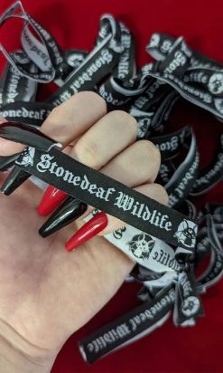 BESERK CLOTHING Stonedeaf | CHARITY WRISTBAND