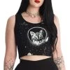 BANNED ALTERNATIVE Space Kitty | CROP TOP