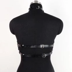 HELLBOUND Astaroth [Black] | HARNESS -Restyle Sales Shop UYEE Gothic Women s Harness Bra Faux Leather Sexy Chest Bondage Bra Cage Punk Bridal Garter jpg Q90 jpg ded2868a 662f 4b64 a8c0 a72cbfbfc8d0 700x700