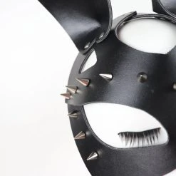 HELLBOUND Gyokuto | MASK 12 HELLBOUND Gyokuto | MASK -Restyle Sales Shop UYEE Sexy Leather Cat Mask Shiny Sparkling Rhinestone Rivets Black Bdsm Fetish Erotic Halloween Masquerade Party.jpg Q90.jpg 3 700x700