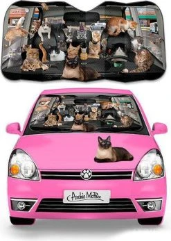 ARCHIE MCPHEE Car Full Of Cats | AUTO SUNSHADE
