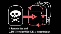 AKUMU INK We're All Mad Here | RPET BACKPACK -Restyle Sales Shop akumu ink were all mad here rpet backpack 9 700x700