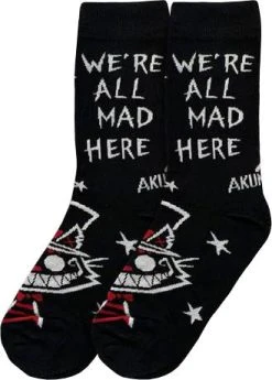 AKUMU INK We're All Mad Here | SOCKS
