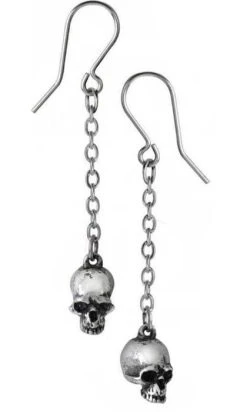 ALCHEMY GOTHIC Deadskull | EARRINGS [PAIR]