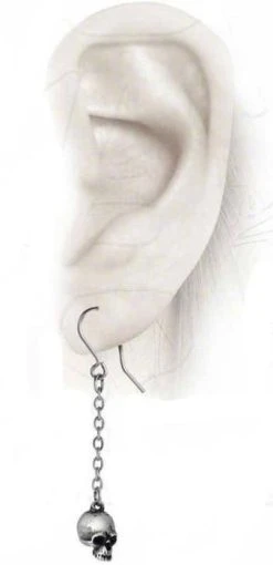 ALCHEMY GOTHIC Deadskull | EARRINGS [PAIR] -Restyle Sales Shop alchemy gothic deadskull earrings pair 3 700x700