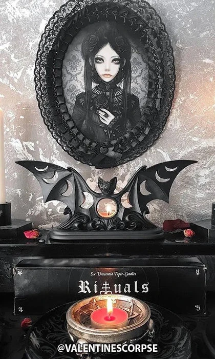 ALCHEMY GOTHIC Lunaeca | TEA LIGHT HOLDER 4 ALCHEMY GOTHIC Lunaeca | TEA LIGHT HOLDER - Image 2