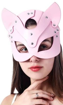 HELLBOUND Bakeneko [Pink] | MASK -Restyle Sales Shop bakeneko pink mask 03 4d72e178 09ef 4c45 961f 20b5a4b978ce 700x700