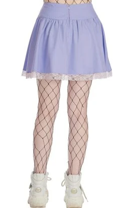 BANNED ALTERNATIVE Sakura [Lilac] | SKIRT -Restyle Sales Shop banned alternative sakura lilac skirt 4 700x700