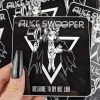 BESERK CLOTHING Alice Swooper | STONEDEAF CHARITY STICKER -Restyle Sales Shop beserk alice swooper sticker 2 95ead3cb 476a 4a88 8ed3 d64abe1de8ac 700x700