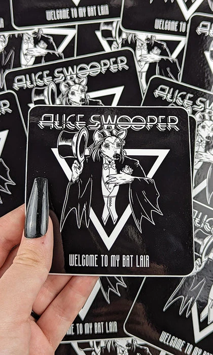 BESERK CLOTHING Alice Swooper | STONEDEAF CHARITY STICKER 3 BESERK CLOTHING Alice Swooper | STONEDEAF CHARITY STICKER