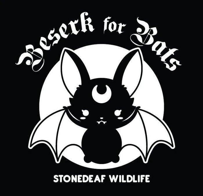 BESERK CLOTHING Beserk For Bats | STONEDEAF CHARITY T-SHIRT 6 BESERK CLOTHING Beserk For Bats | STONEDEAF CHARITY T-SHIRT - Image 4