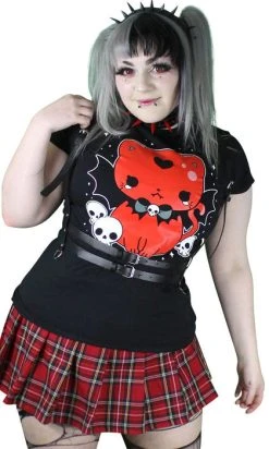 BESERK CLOTHING Fanged Familiar | FITTED T-SHIRT -Restyle Sales Shop beserk cloting fanged familiar fitted t shirt 5 700x700