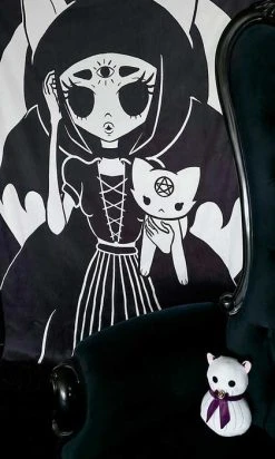 BESERK CRYPT Cat Magick | TAPESTRY BLANKET -Restyle Sales Shop beserk crypt fanged familiar printed tapestry 02 4cf182b3 ec38 4fd2 9219 f2e84297d0a6 700x700