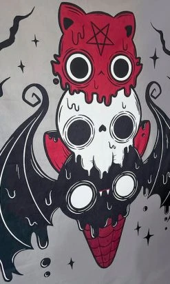 BESERK CRYPT I Scream Parlour | TAPESTRY BLANKET* -Restyle Sales Shop beserk crypt i scream parlour printed tapestry 03 58ebb966 7b10 4292 8925 03cdf5feaced 700x700