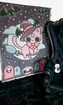 BESERK CRYPT Nekomancer [Purple/Blue] | WOVEN TAPESTRY BLANKET -Restyle Sales Shop beserk crypt nekomancer tapestry 02 c6c5012f 9be9 48de 84fe 62ab28eb63da 700x700