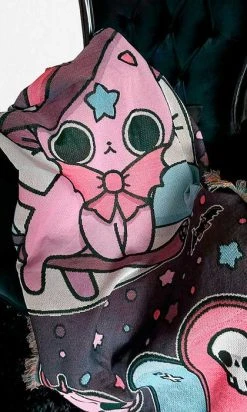 BESERK CRYPT Nekomancer [Purple/Blue] | WOVEN TAPESTRY BLANKET -Restyle Sales Shop beserk crypt nekomancer tapestry 05 eddf948a c7e6 45d9 afa8 9311f2115091 700x700