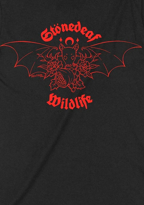 BESERK CLOTHING Fruit Friends | STONEDEAF CHARITY FITTED T-SHIRT 5 BESERK CLOTHING Fruit Friends | STONEDEAF CHARITY FITTED T-SHIRT - Image 3