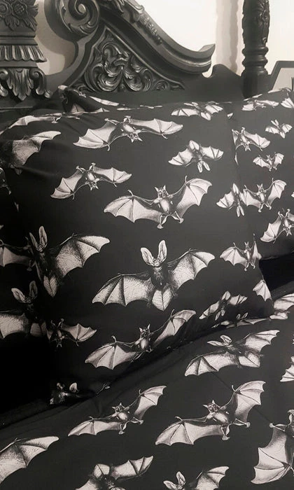 HELLS BLANKETS Midnight Flight | KING QUILT SET 5 HELLS BLANKETS Midnight Flight | KING QUILT SET - Image 3