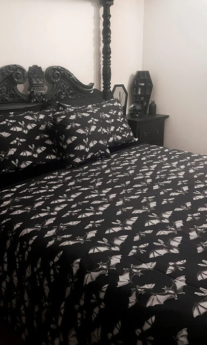 HELLS BLANKETS Midnight Flight | KING QUILT SET 4 HELLS BLANKETS Midnight Flight | KING QUILT SET - Image 2