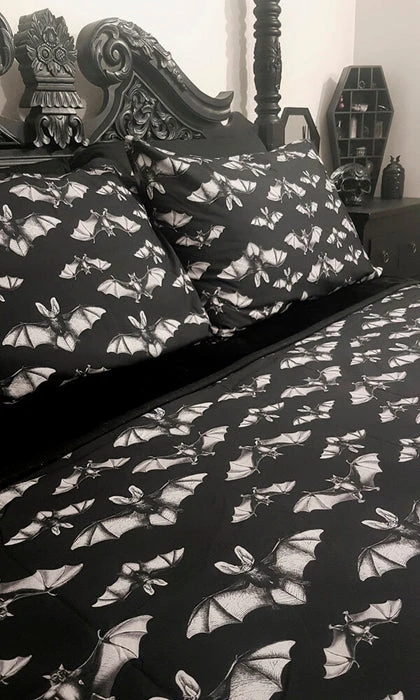 HELLS BLANKETS Midnight Flight | KING QUILT SET 3 HELLS BLANKETS Midnight Flight | KING QUILT SET