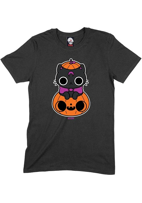 BESERK CLOTHING Pumpkitty | T-SHIRT 4 BESERK CLOTHING Pumpkitty | T-SHIRT - Image 2