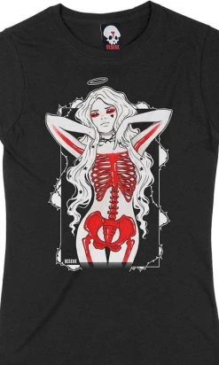 BESERK CLOTHING To The End | FITTED T-SHIRT -Restyle Sales Shop beserk to the end ladies 02 700x700