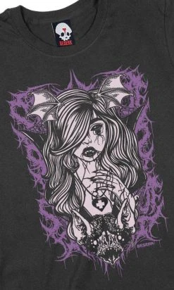 BESERK CLOTHING Vampyrella [Purple] | T-SHIRT