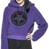 BLACKCRAFT Believe In Yourself [Purple] | SHERPA HOODIE**