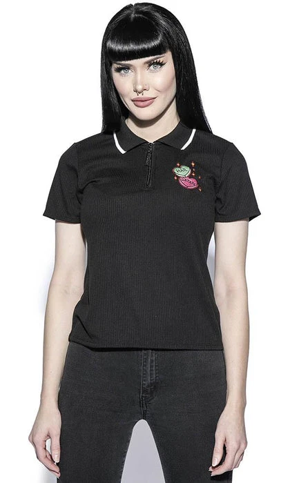 BLACKCRAFT I Heart Satan | POLO SHIRT* 6 BLACKCRAFT I Heart Satan | POLO SHIRT* - Image 4