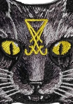BLACKCRAFT Lucifer The Cat | EMBROIDERED PATCH* -Restyle Sales Shop blackcraft lucifer the cat embroidered patch 1 ee43aae7 dffa 450b 8810 3f6c369b0506 700x700