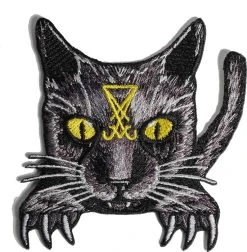 BLACKCRAFT Lucifer The Cat | EMBROIDERED PATCH*