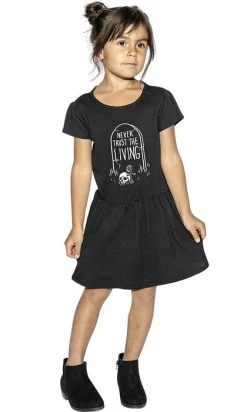 BLACKCRAFT Never Trust The Living | TODDLER DRESS**