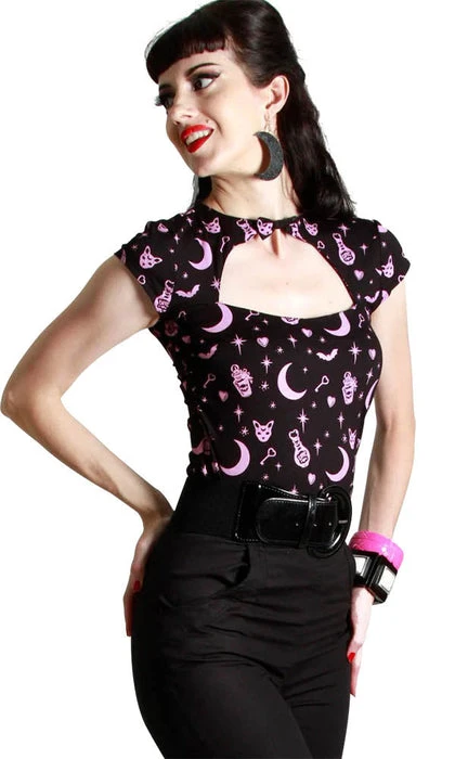 BONSAI KITTEN Black Magic | PEEPHOLE TOP* 3 BONSAI KITTEN Black Magic | PEEPHOLE TOP*