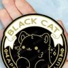 BRIGHT BAT DESIGNS Black Cat Appreciation Club | STICKER