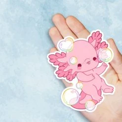 BRIGHT BAT DESIGNS Rainbow Axolotl | STICKER -Restyle Sales Shop bright bat designs rainbow axolotl sticker 2 de621666 6d7f 4d7e 9dc4 9c1bdcd4beba 700x700