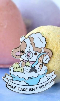 BRIGHT BAT DESIGNS Self Care Isn't Selfish Cow | ENAMEL PIN 8 BRIGHT BAT DESIGNS Self Care Isn't Selfish Cow | ENAMEL PIN -Restyle Sales Shop bright bat designs self care isnt selfish cow enamel pin 2 960c0a31 4d54 44c6 9364 8e4345cd4039 700x700