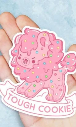 BRIGHT BAT DESIGNS Tough Cookie | STICKER